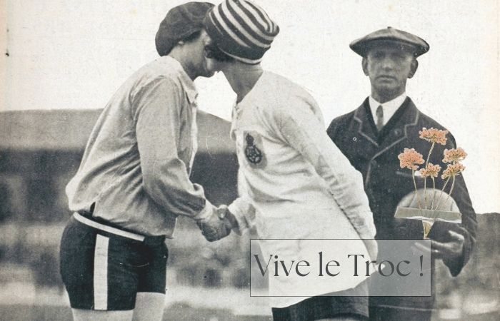 photo du journal el grafico-1925 : la mujer y el football